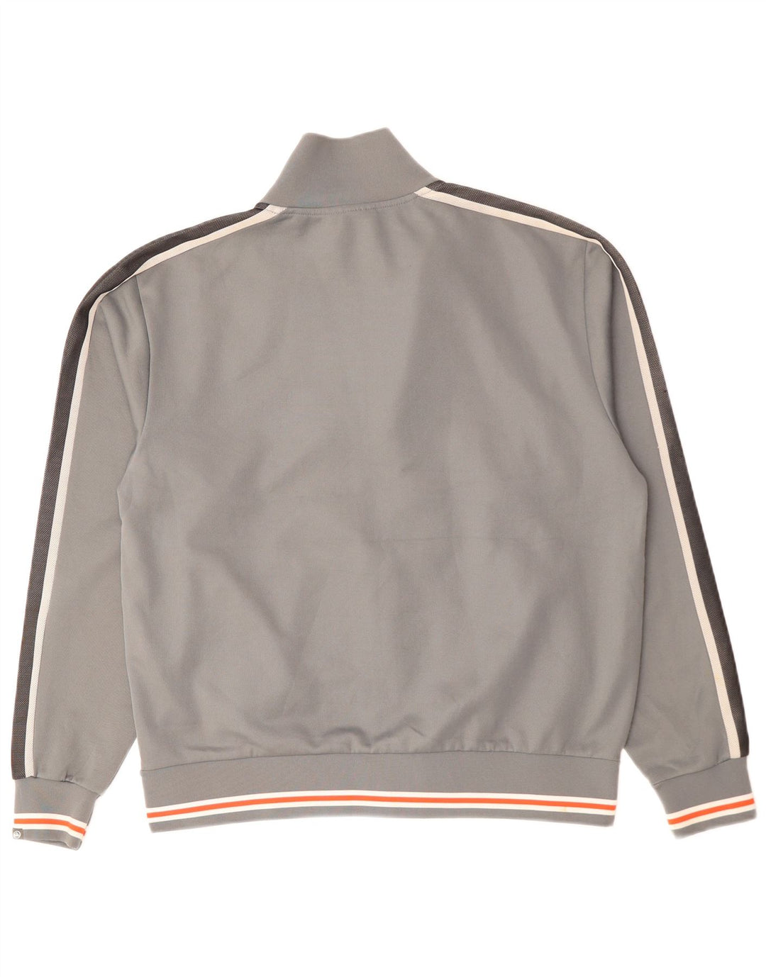 QUIKSILVER Herren-Trainingsanzug-Oberteil, Jacke, Größe L, Grau, Farbblock