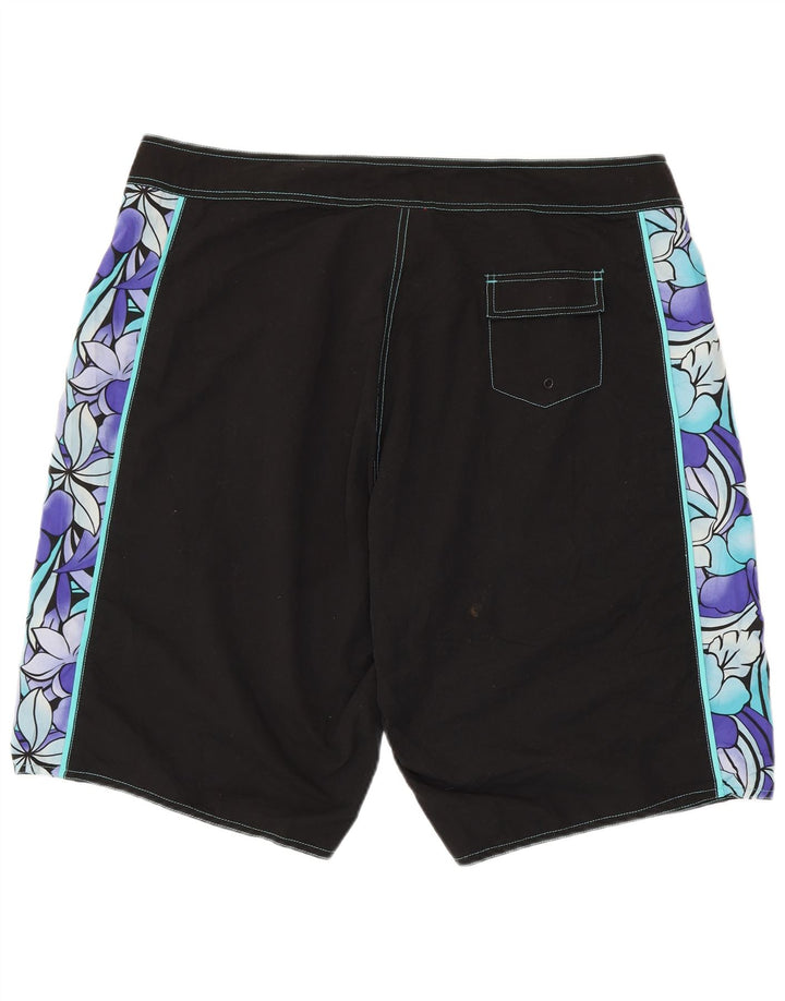 Autograph Herren Graphic Badeshorts XL Schwarz