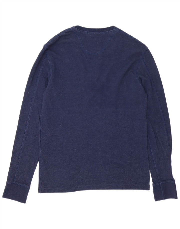Superdry Herren Top Langarm XL Marineblau
