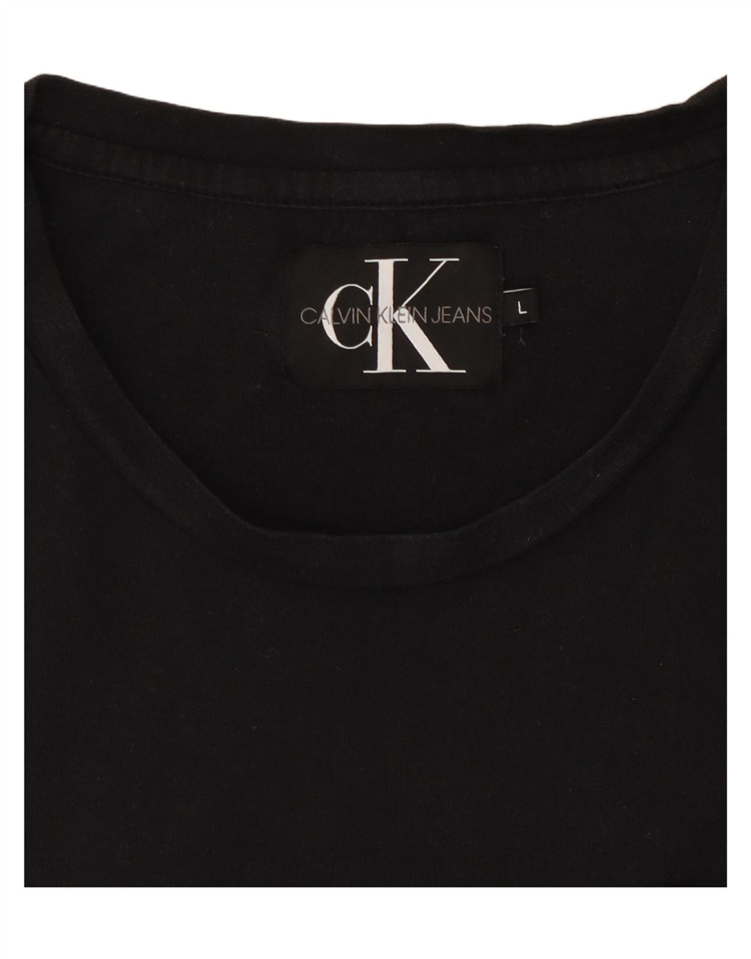 CALVIN KLEIN JEANS Herren T-Shirt Top Large Schwarz