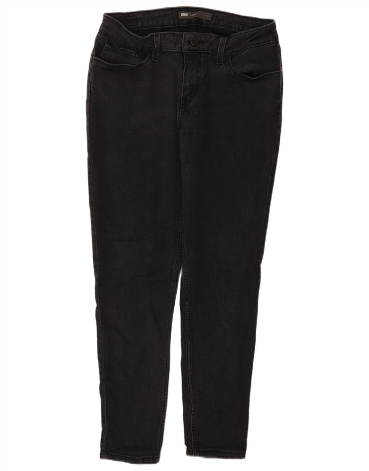 Levi's Damen Legging Skinny Jeans W30 L28 Graue Baumwolle