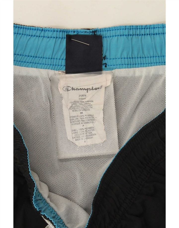 Champion Herren-Badeshorts, Größe S, Schwarz, Polyamid