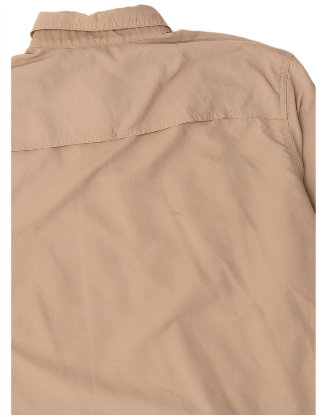 Eddie Bauer Herren-Hemd, groß, beige, Polyester