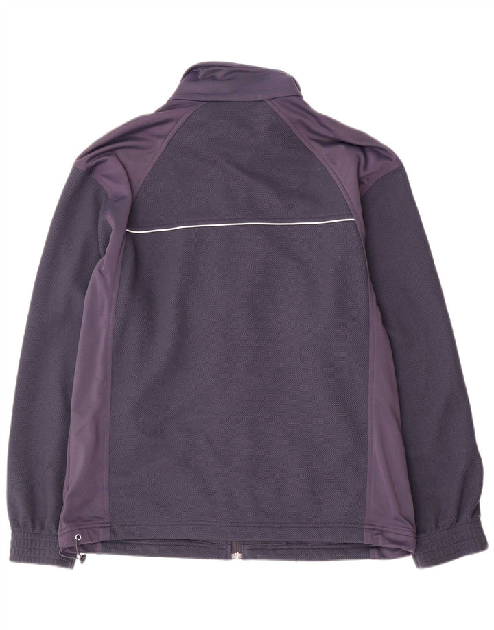 Lotto Herren-Trainingsanzug-Top-Jacke, UK 38/40, mittleres Marineblau, Farbblock