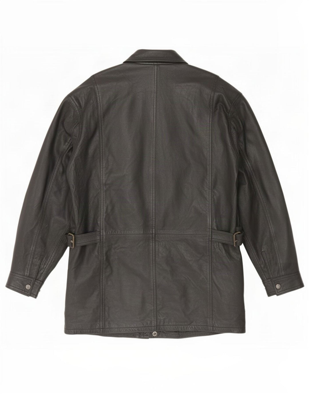 Vintage Herren Lederjacke UK 42 XL Schwarz