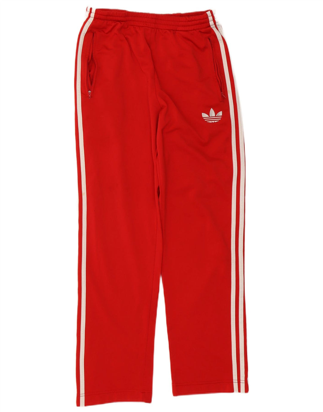 Adidas Herren-Trainingshose, klein, rot, Polyester
