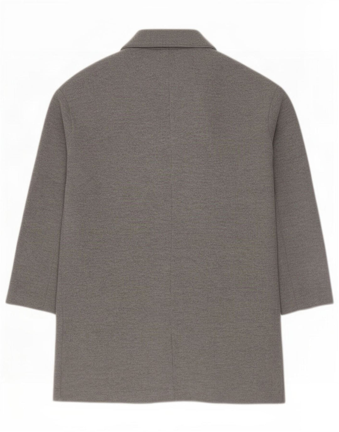Zara Womens Open Overcoat UK 10 Small Grau