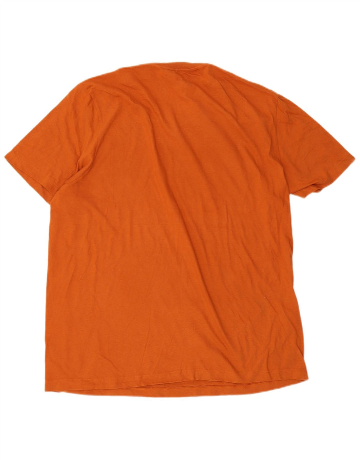 Nike Herren-T-Shirt „Texas“ mit Grafik, Größe L, Orange, Baumwolle