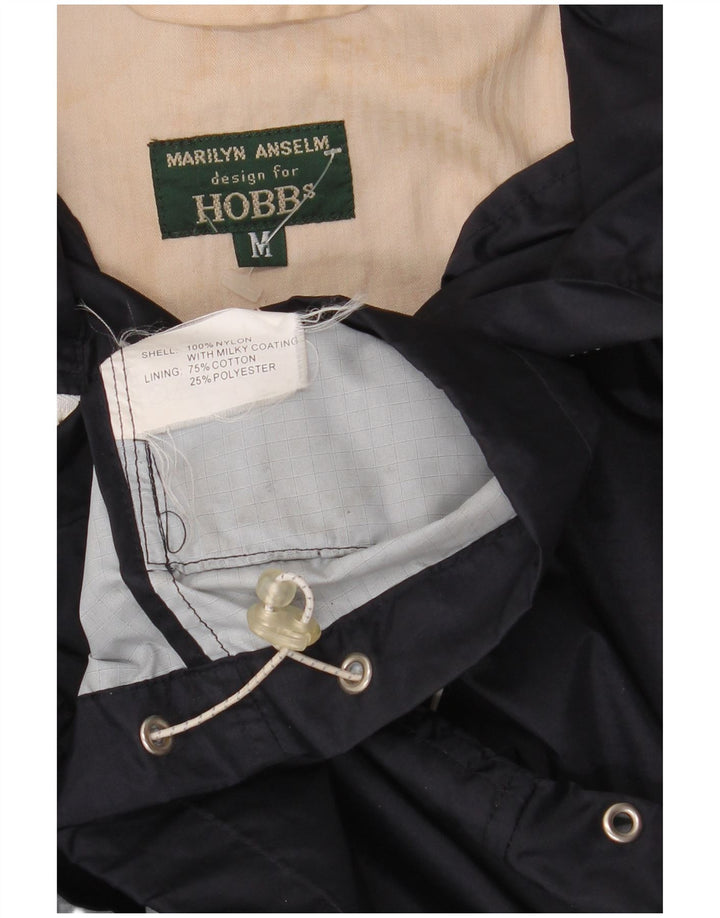 HOBBS Damen Marilyn Anselm Übergroße Regenjacke UK 14 Mittel Marineblau