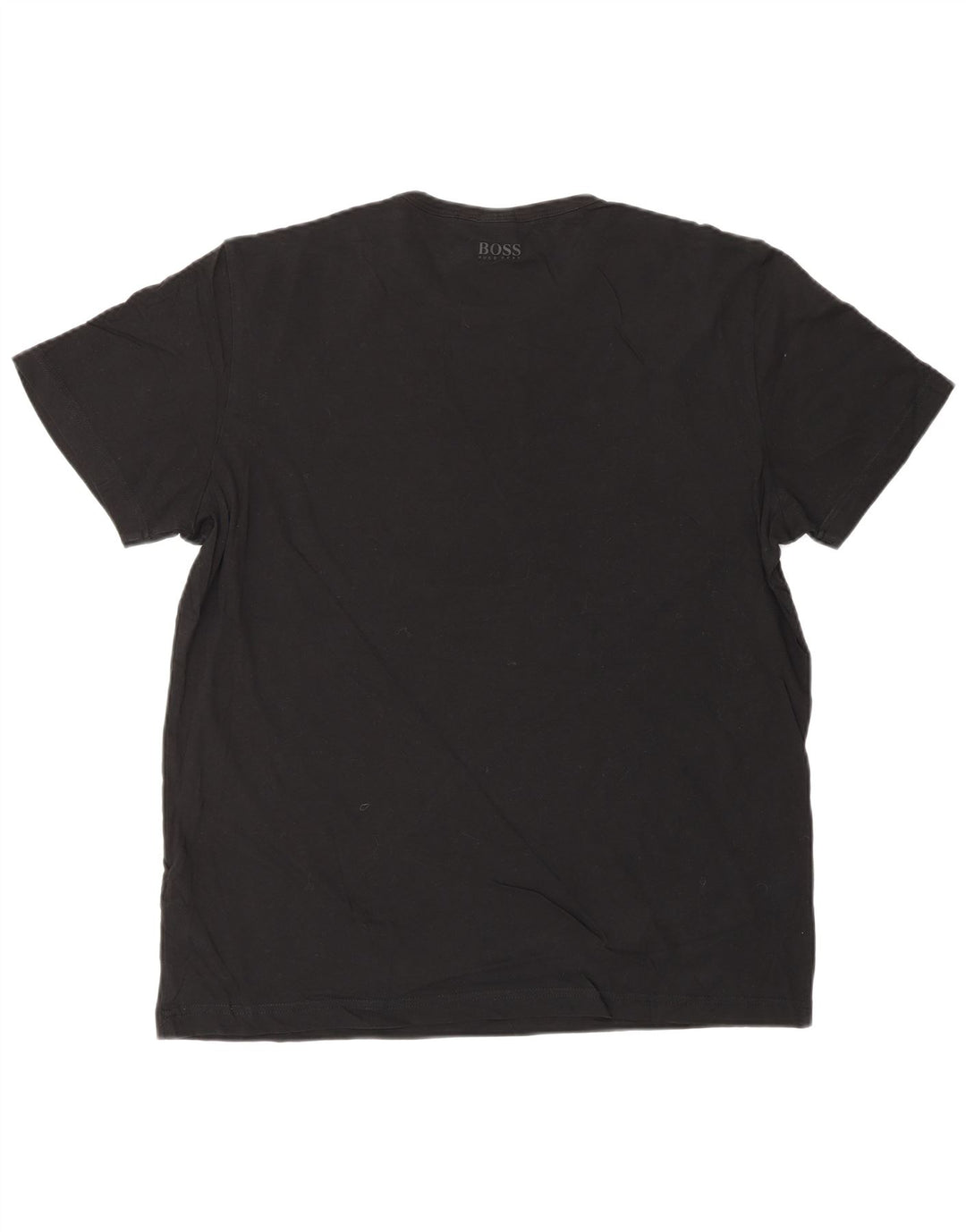 HUGO BOSS Herren Modern Fit Graphic T-Shirt Top Large Schwarz