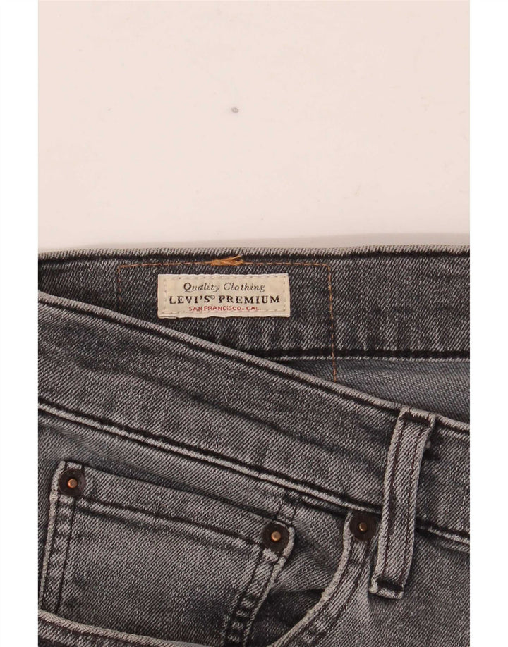 Levi's Herren 511 Slim Jeans W32 L30 Graue Baumwolle