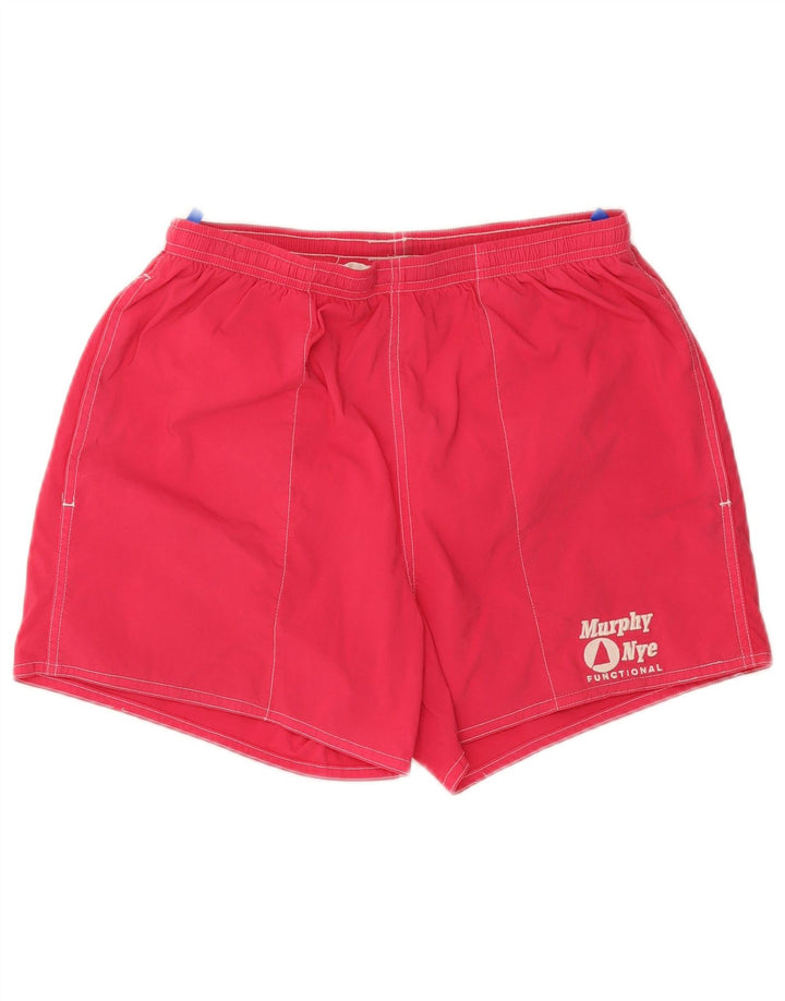 Murphy & Nye Herren-Badeshorts, groß, rosa, Polyamid