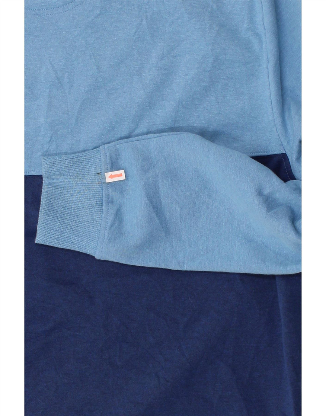 IZOD Mens Sweatshirt Jumper Large Blue Colourblock Vintage Izod and Second-Hand Izod from Messina Hembry 