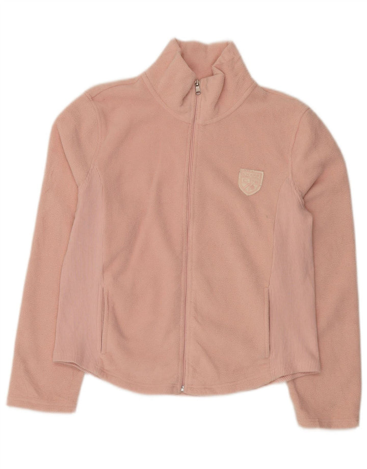 CHAPS Damen Fleecejacke UK 16 Large Rosa Polyester