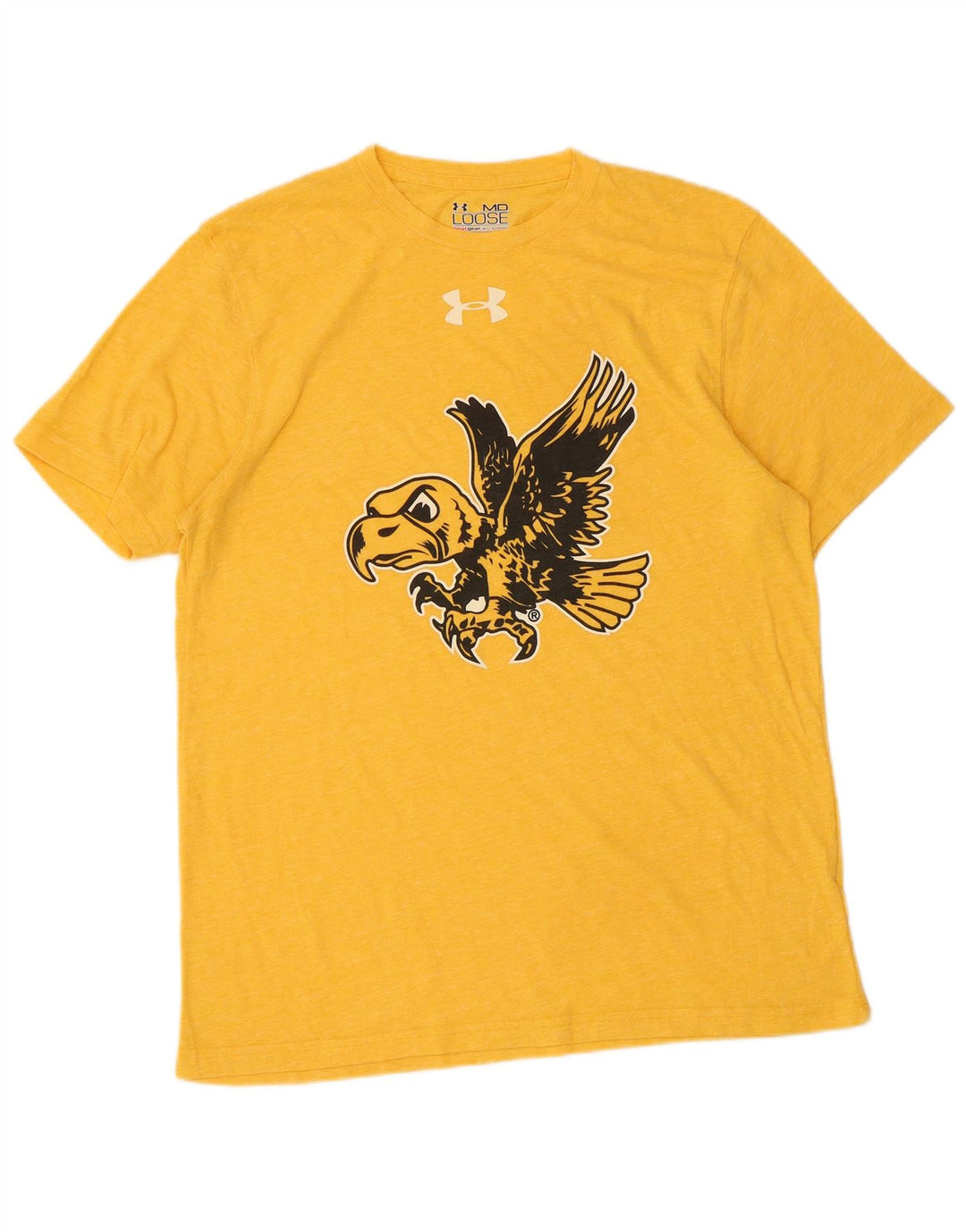 UNDER ARMOUR Herren Heat Gear Graphic T-Shirt Top Mittelgelb