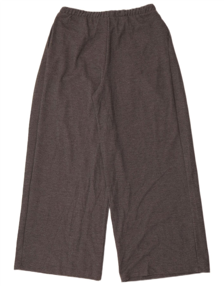 Marks & Spencer Damen-Trainingshose mit hoher Taille, UK 12, Mittelgrau