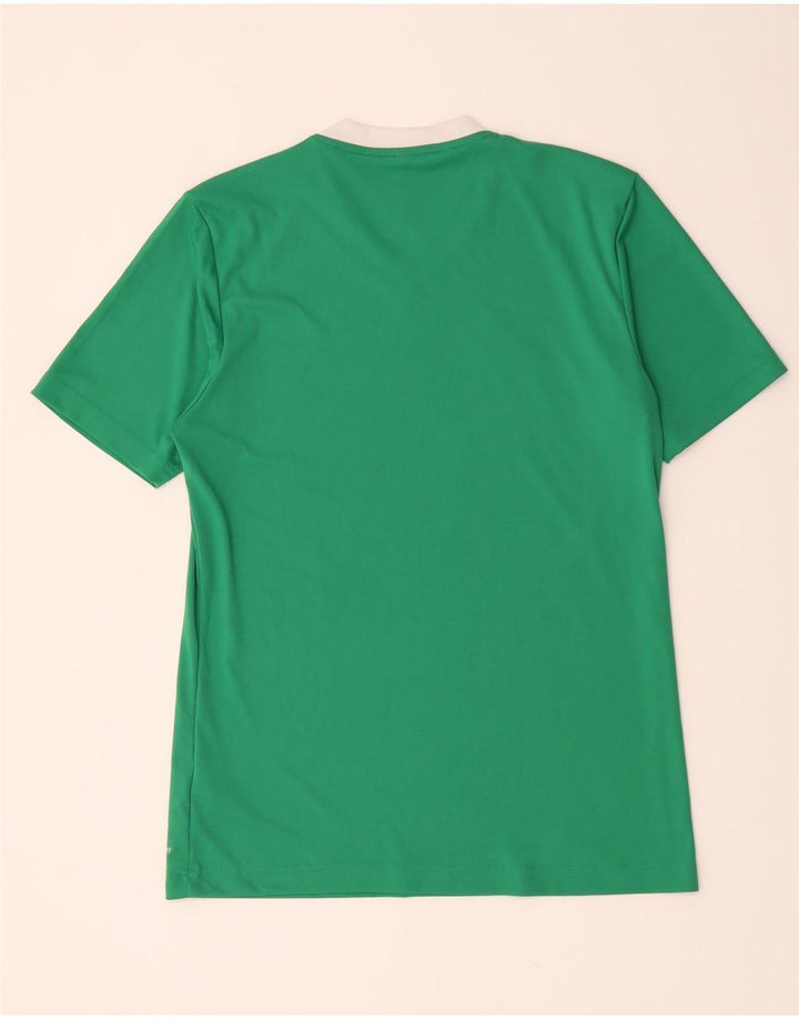Adidas Herren Aeroready Graphic T-Shirt Top Mittelgrünes Polyester