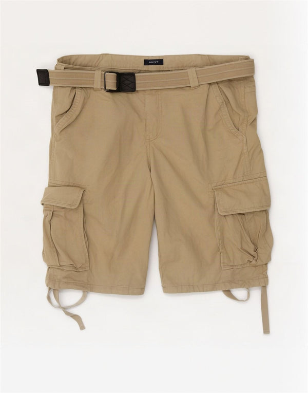 Gant Herren Cargoshorts W36 Large Beige Baumwolle