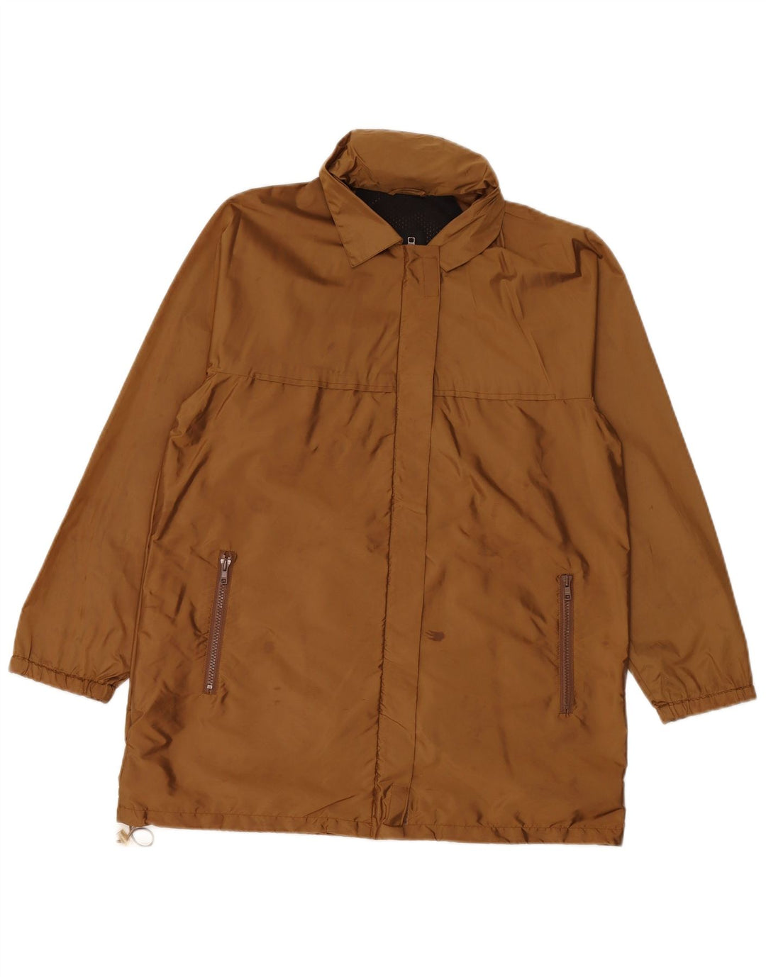 MAX MARA Damen-Wochenend-Regenjacke mit Kapuze, übergroß, Gr. 8, Braun