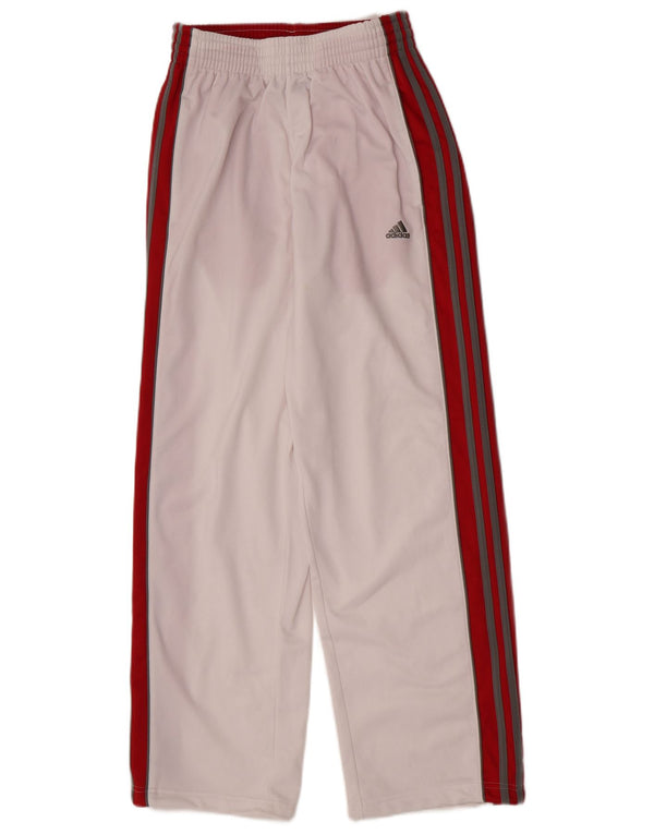 Adidas Damen-Trainingshose, Größe S, Größe S, Weiß, Farbblock-Polyester