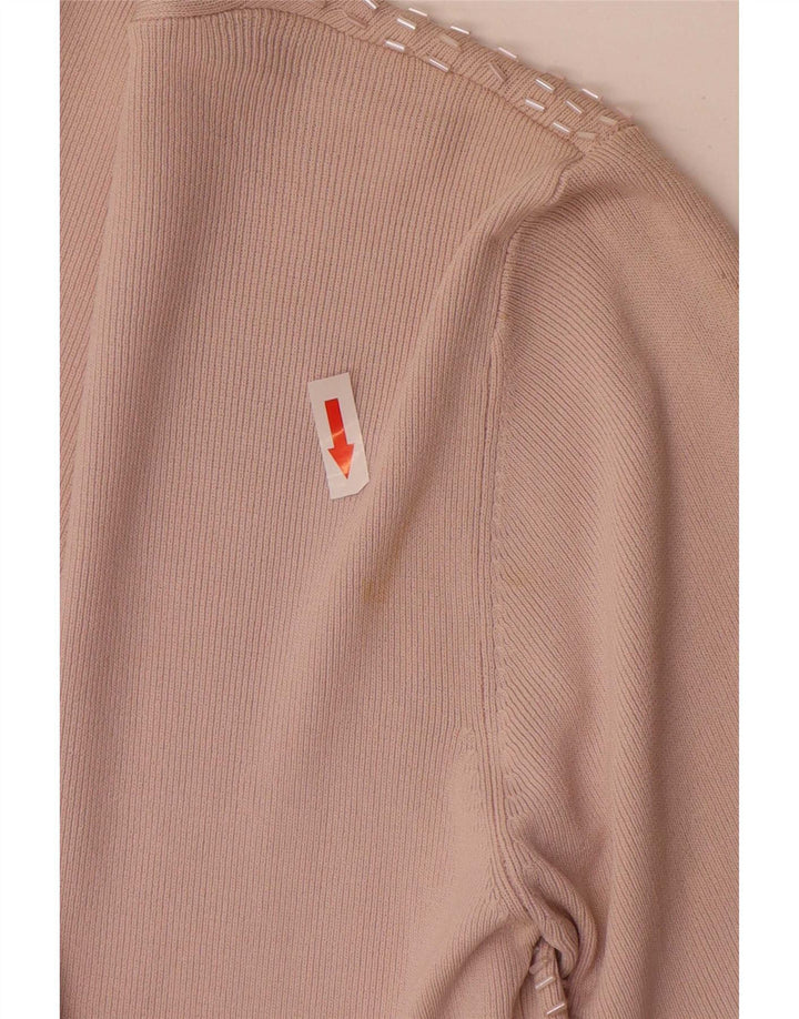 Zara Damen-Blusenoberteil, Gr. 44, groß, rosa Viskose