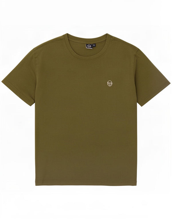 Sergio Tacchini T-Shirt für Jungen, 11–12 Jahre, XL, grüne Baumwolle