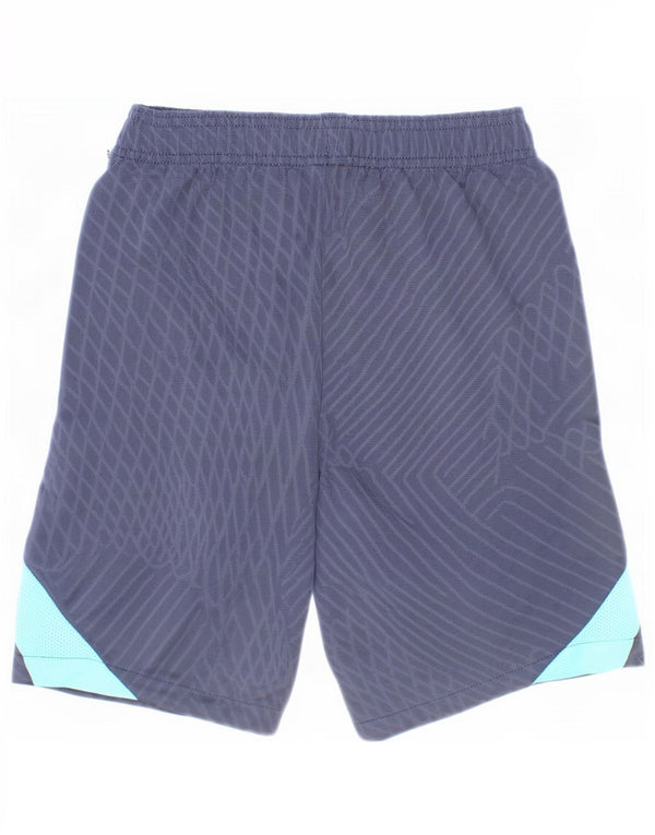 Nike Jungen Barcelona Slim Fit Sportshorts 10–11 Jahre mittelblau geometrisch