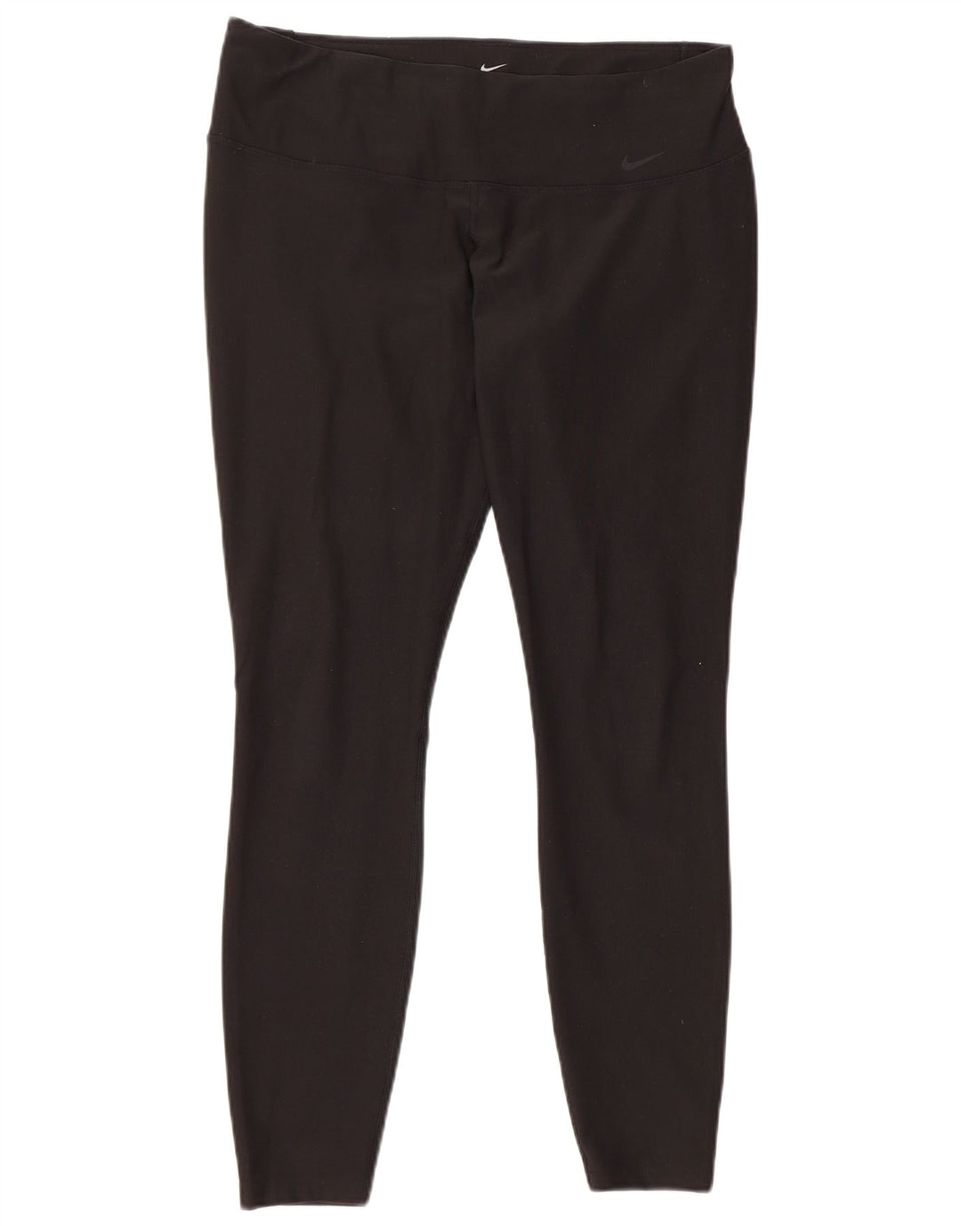 Nike Damen Dri Fit Leggings UK 16 Large Schwarz Polyester