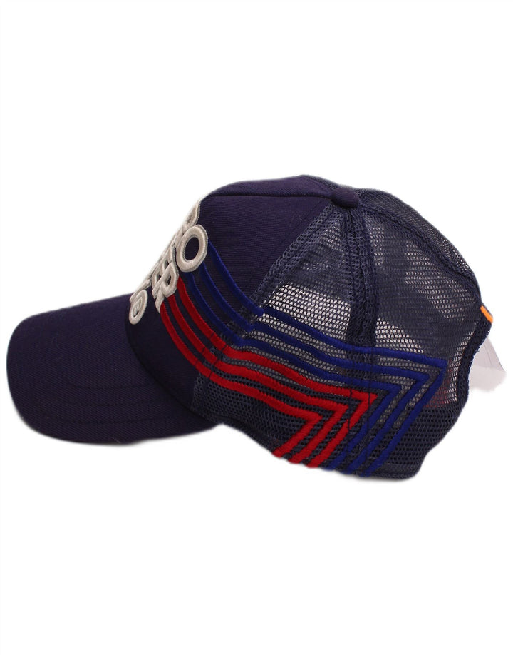 SUPERDRY Mens Graphic Trucker Cap One Size Navy Blue Polyester Retro