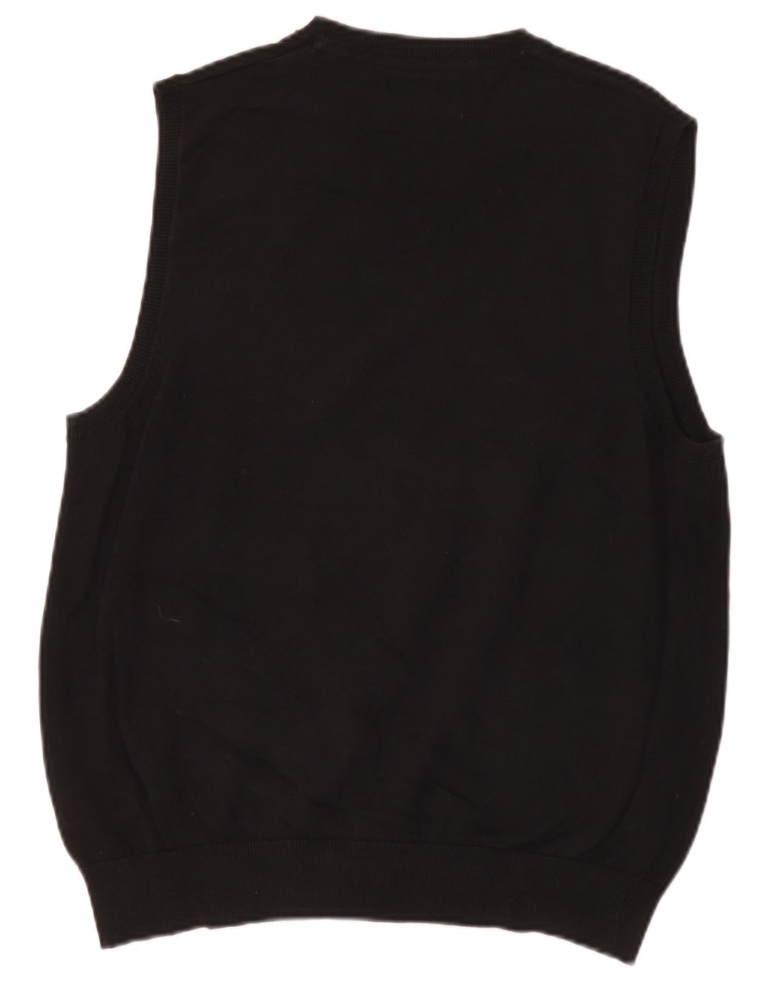 Marks & Spencer Herren-Tanktop aus schwarzer Baumwolle, Größe L