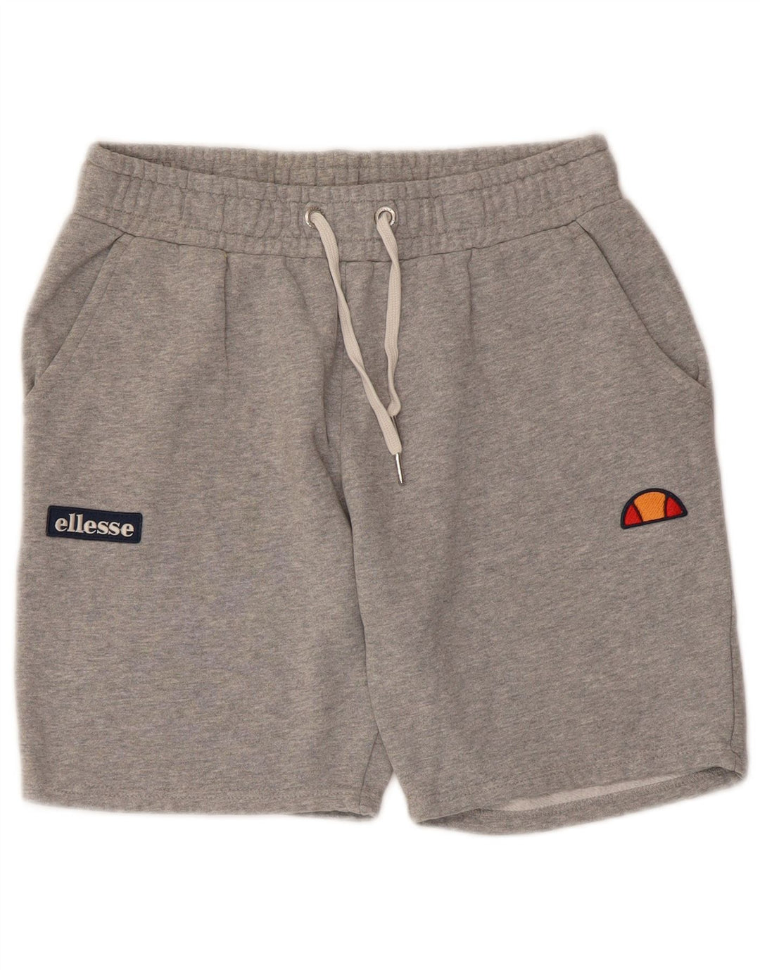 Ellesse Herren Sportshorts XS Grau gefleckte Baumwolle