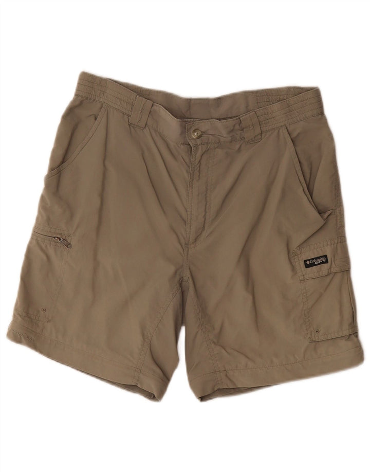 Columbia Damen Cargoshorts Medium W30 Khaki Polyester