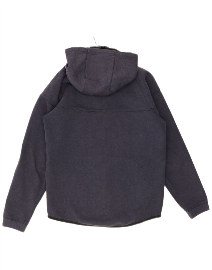 Nike Herren-Kapuzenpullover mit Reißverschluss, mittelmarineblaue Baumwolle