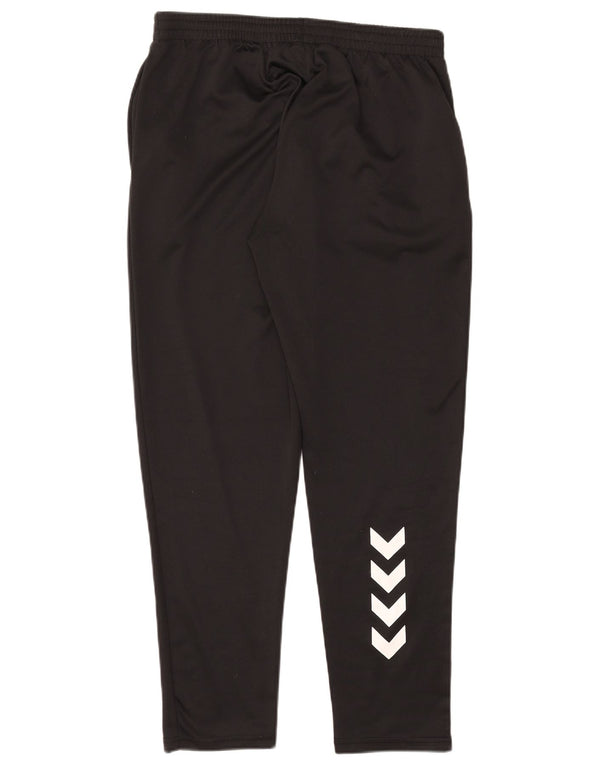 Hummel Herren-Trainingshose mit Grafik, XL, Schwarz, Polyester