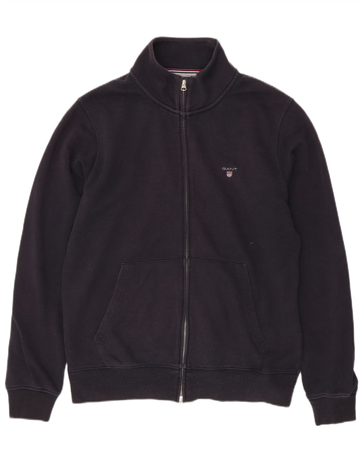 GANT Herren-Trainingsanzugoberteil, Jacke, 2XL, Marineblau, Baumwolle