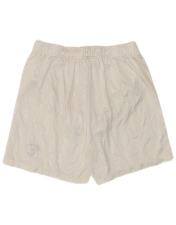 Nike Herren Dri Fit Sportshorts, klein, weißes Nadelstreifen-Polyester