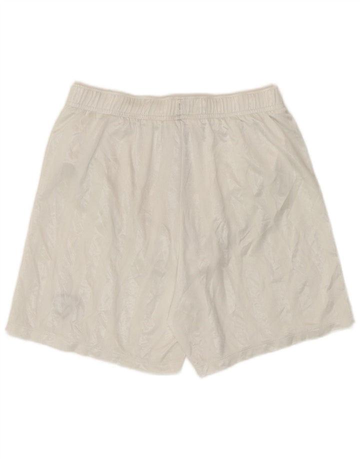Nike Herren Dri Fit Sportshorts, klein, weißes Nadelstreifen-Polyester