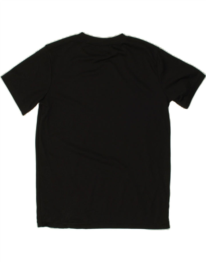 CHAMPION Boys T-Shirt Top 9-10 Years Medium Black Polyester Vintage Champion and Second-Hand Champion from Messina Hembry 