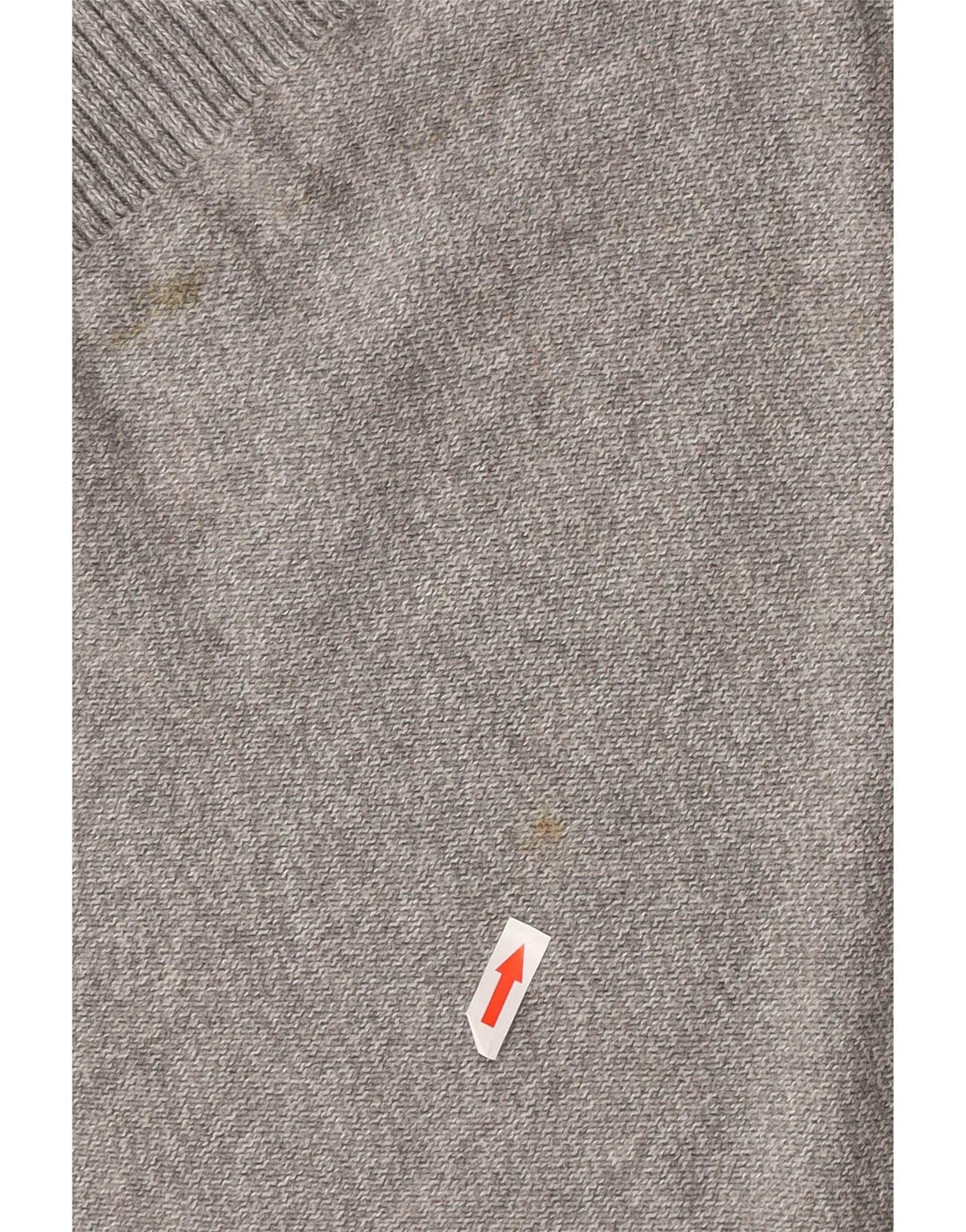 Jack & Jones Herren-Pullover mit Reißverschluss am Hals, Größe S, graue Baumwolle