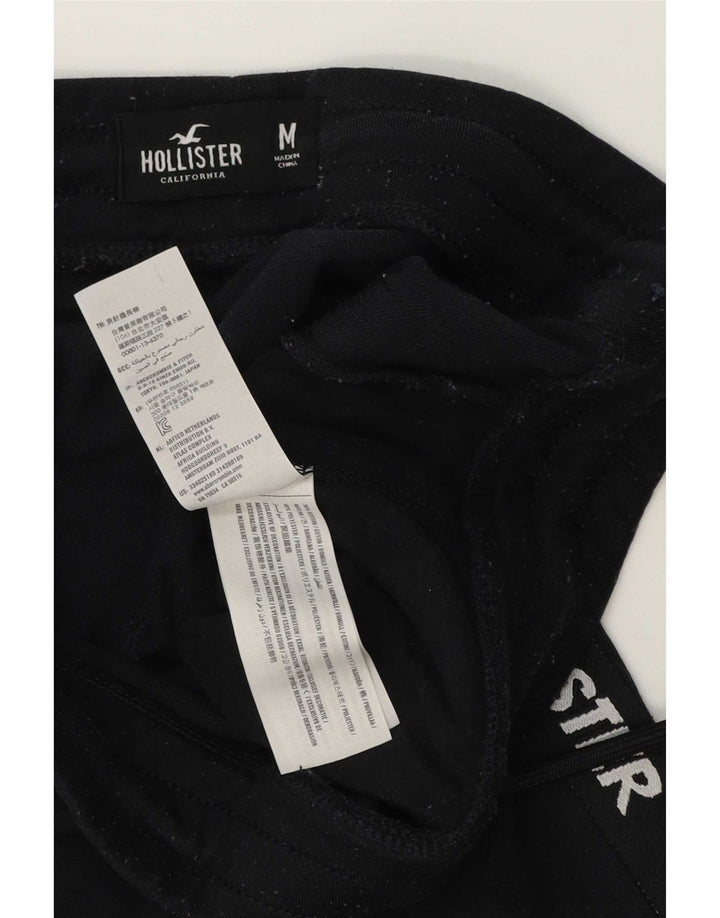 Hollister Herren-Trainingshose mit Grafik, mittelmarineblaue Baumwolle
