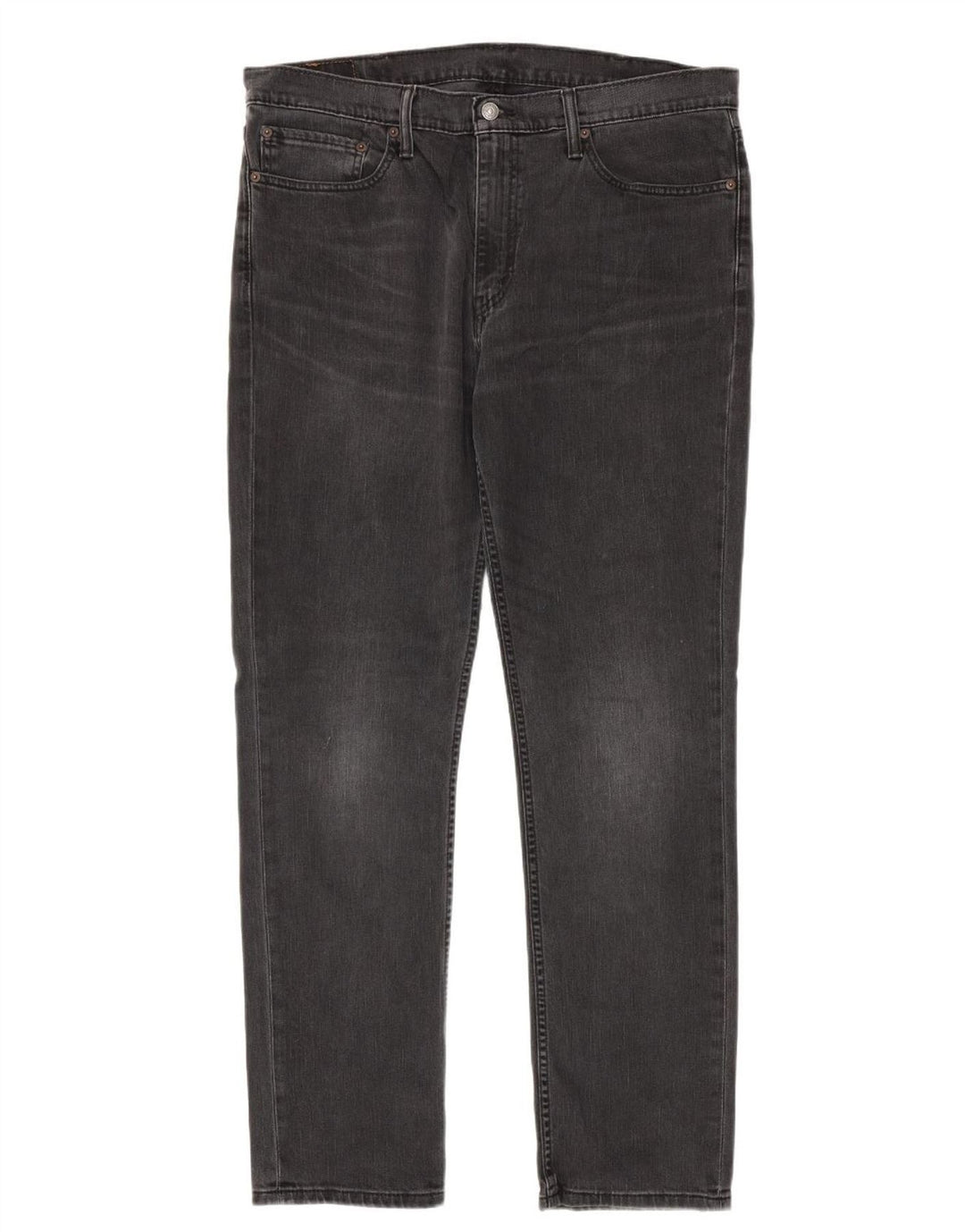 Levi's Herren 511 Slim Jeans W38 L34 Schwarze Baumwolle