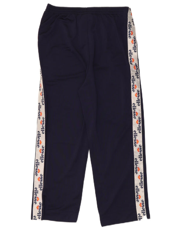 Ellesse Womens Graphic Trainingshose UK 14 Medium Marineblau Polyester