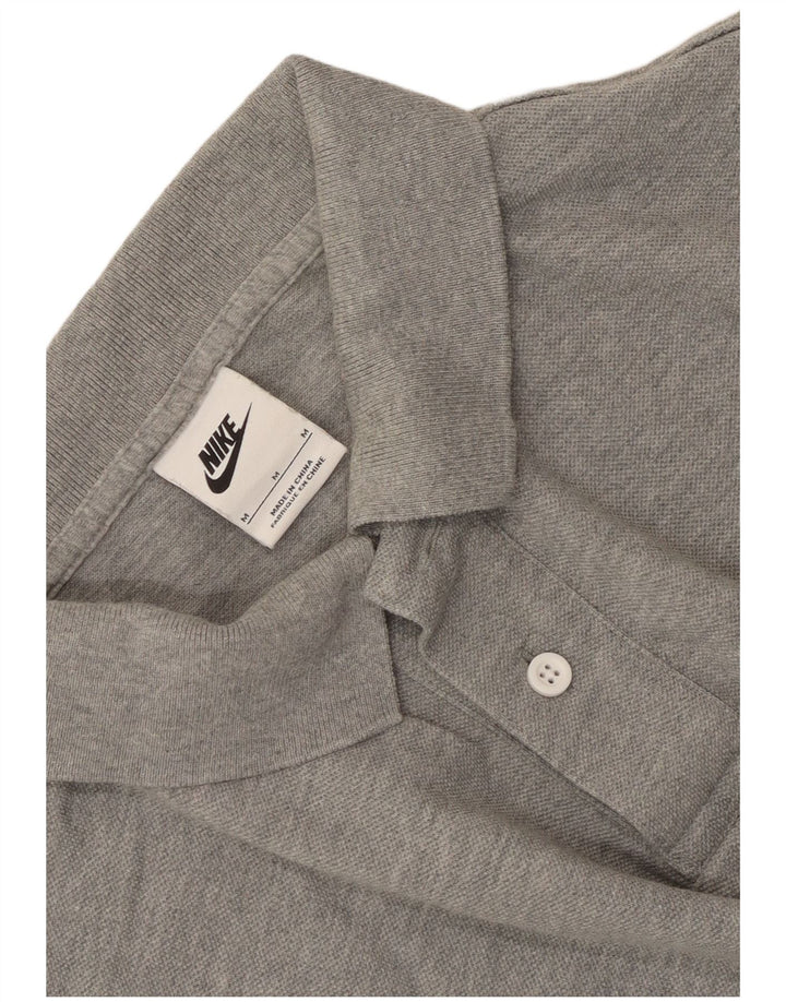 Nike Herren-Poloshirt, mittelgrau meliert
