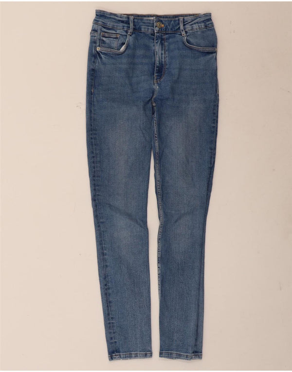 Zara Damen Slim Jeans EU 34 2XS W24 L27 Blau