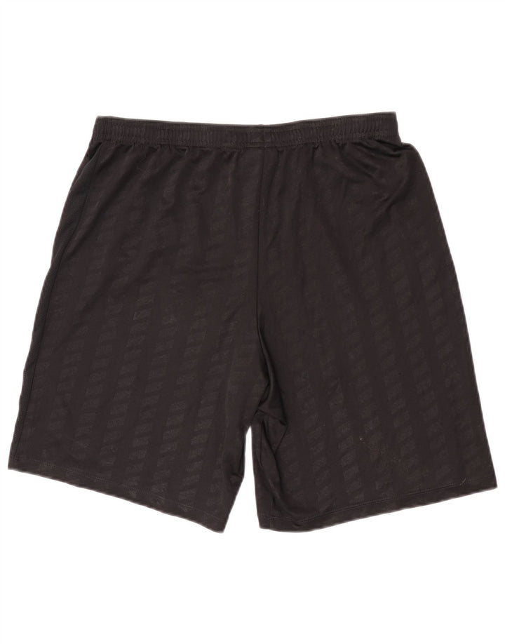 Nike Herren-Sportshorts, groß, aus schwarzem Polyester