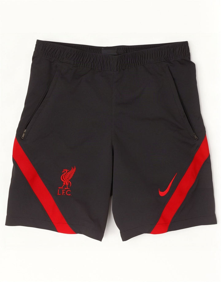 Nike Herren Liverpool Sportshorts, Größe S, Grau, Colourblock-Polyester