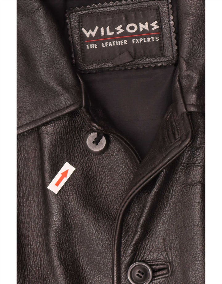 Wilsons Herren Lederjacke UK 38 Medium Schwarz