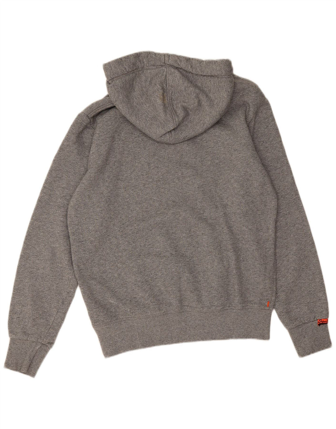 Superdry Herren-Kapuzenpullover mit Grafik, Größe L, Grau, Baumwolle