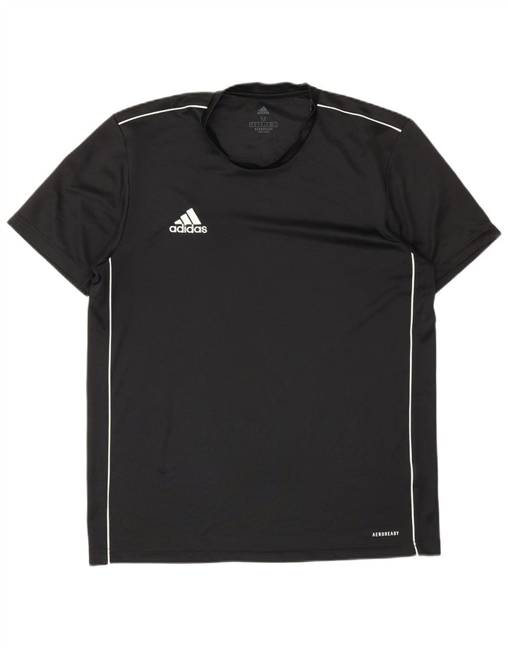 Adidas Herren Aeroready T-Shirt Top Medium Schwarz