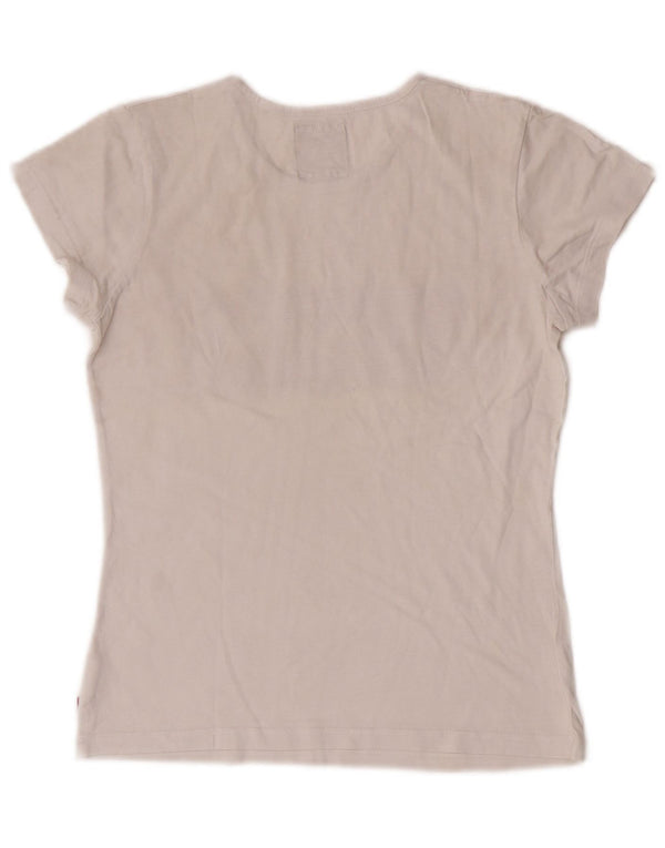 Levi's Mädchen-T-Shirt mit Grafik, 13–14 Jahre, weiße Baumwolle